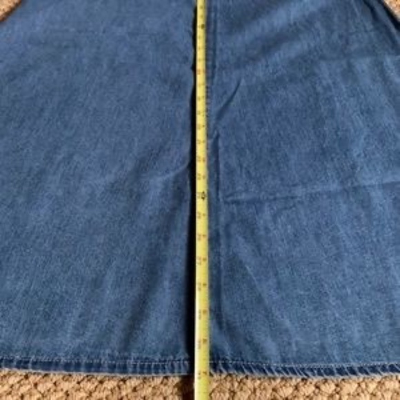 EUC Forever 21 Denim Midi Skirt, 31 - Picture 4 of 4